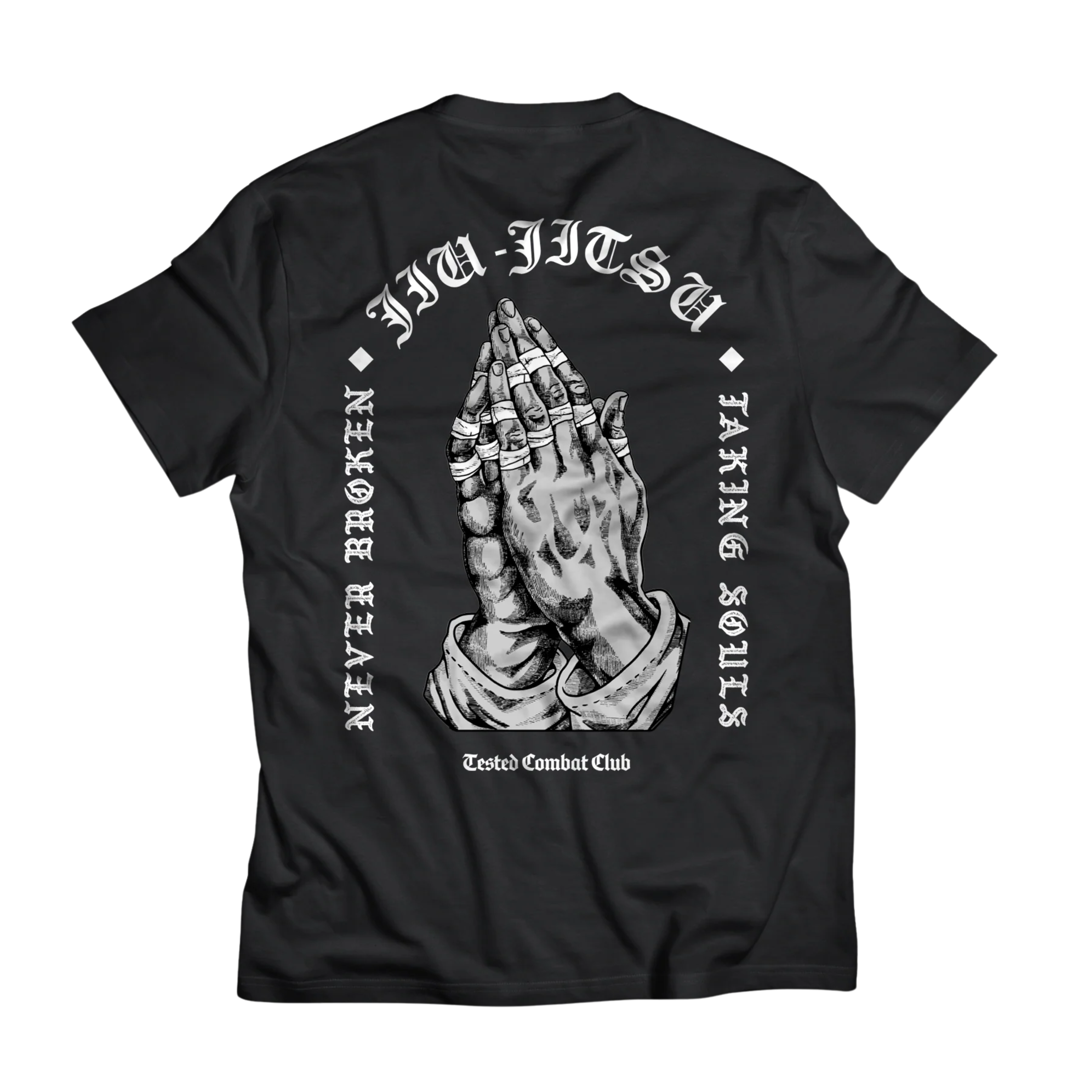 Taped Hands T-Shirt - Black